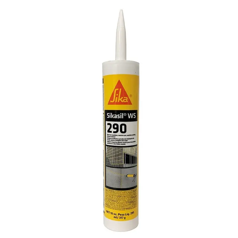 Ap Products 017-412128 Sikasil Ws-290 Low Mod 295 Ml Cart - Black 1